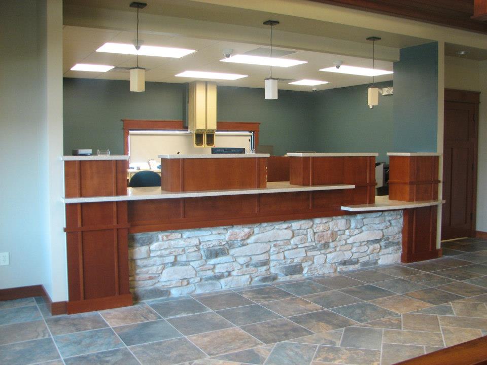 Custom Cabinetry for Banks in Indianapolis IN