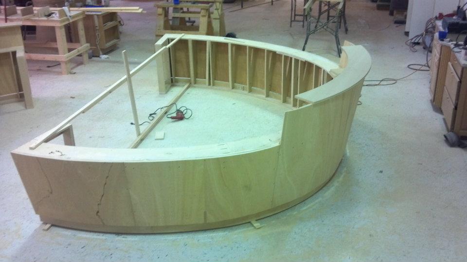 Rounded Desk for Commercial Office in Indianapolis IN