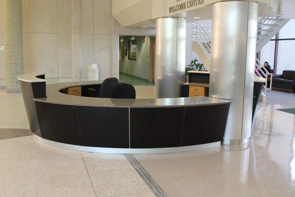 Indianapolis IN Round Office Desk for Campus