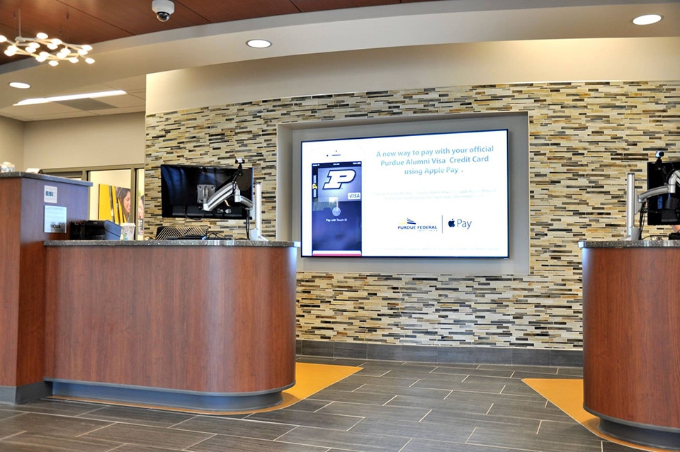 Indianapolis IN Bank Lobby Desks